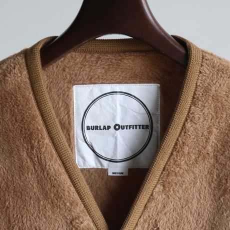 BURLAP OUTFITTER / ARGYLE FLEECE CARDIGAN