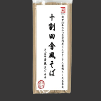 蕎麦粉だけで作った十割そば　【乾麺】十割田舎風そば（２食分）
