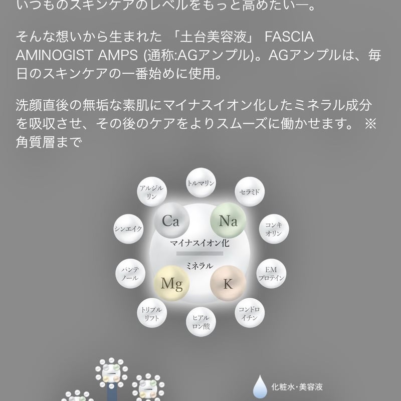 チノザメソッド　ファシア アミノジスト アンプス 50g Chino THE METHOD（チノ ザ・メソッド）ファシア アミノジスト