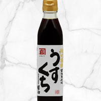 美しい仕上がりに必須のうすくち醤油