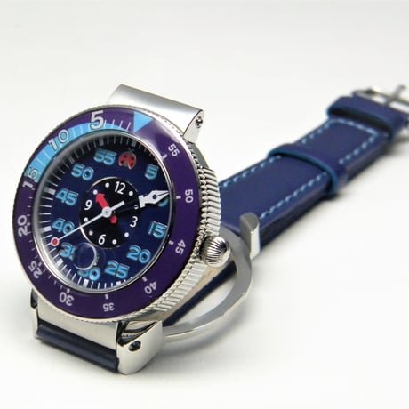 合格時計ジェンツサイズ　ブルー【BW-PW2951-002ーＧ-blue】