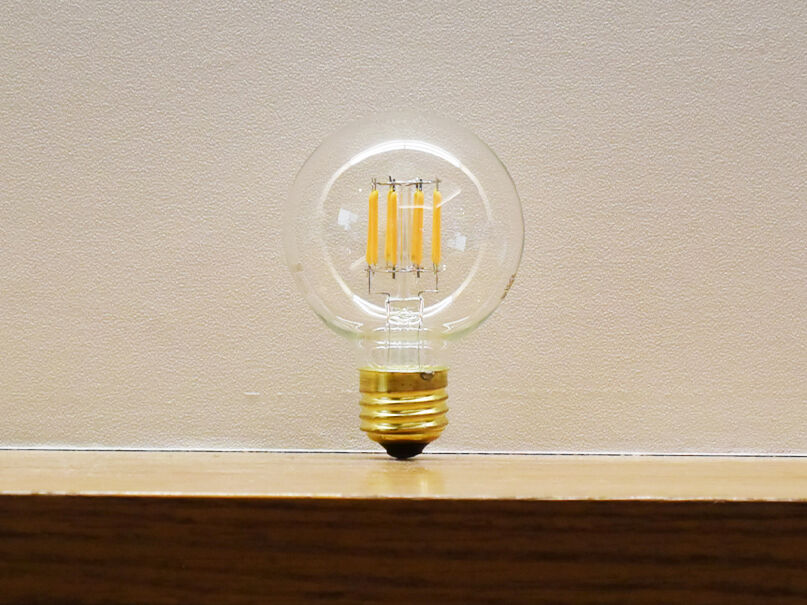LED G70 ボールランプ／ クリア（55W相当） | 建築ソケット