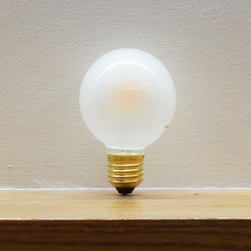 LED G70 ボールランプ／ フロスト（55W相当） | 建築ソケット