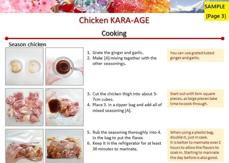Chicken KARA-AGE (Japanese fried chicken)
