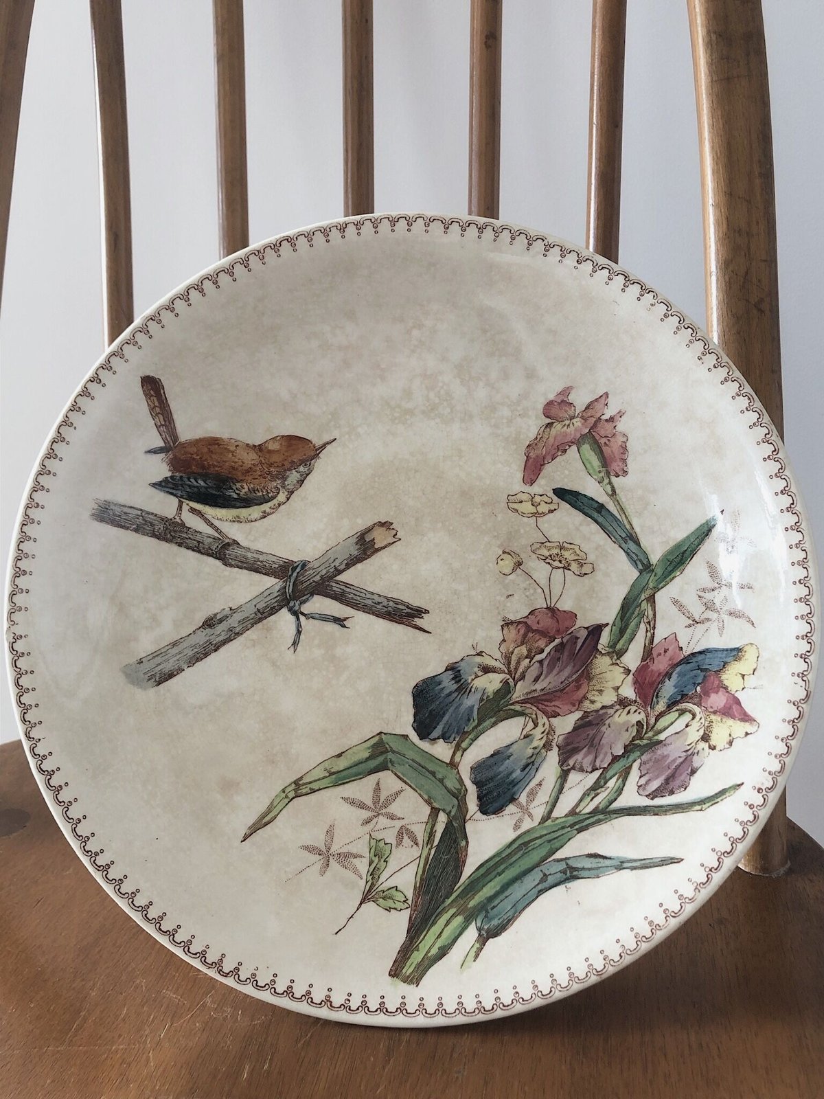 ○アンティーク1889年○ コンポティエ ○LONGWY／ロンウェイ