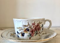 ○アンティーク○カフェカップ○GIEN／ジアン○鳥 | Vintage Lover