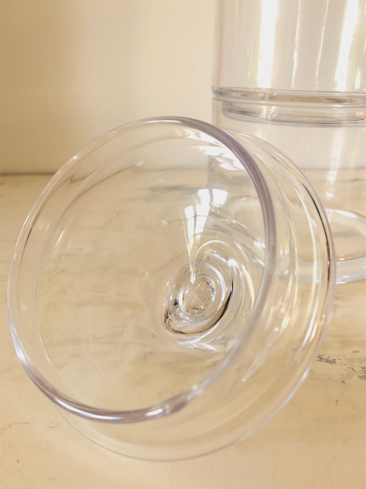 アンティーク○クリスタルキャニスター○吹きガラス① | Vintage Lover