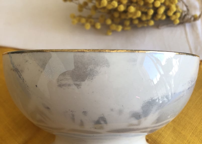 ○アンティーク1923年 ○カフェオレボウル○ バドンヴィレー