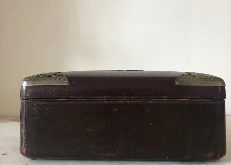 【超美品!!】英国 アンティーク ジュエリーボックス 最終値下！超レアKendall & Dent 英国アンティークジュエリー