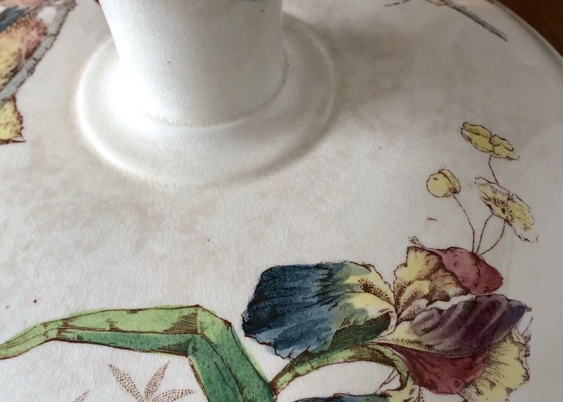 ○アンティーク1889年○ コンポティエ ○LONGWY／ロンウェイ | Vintage