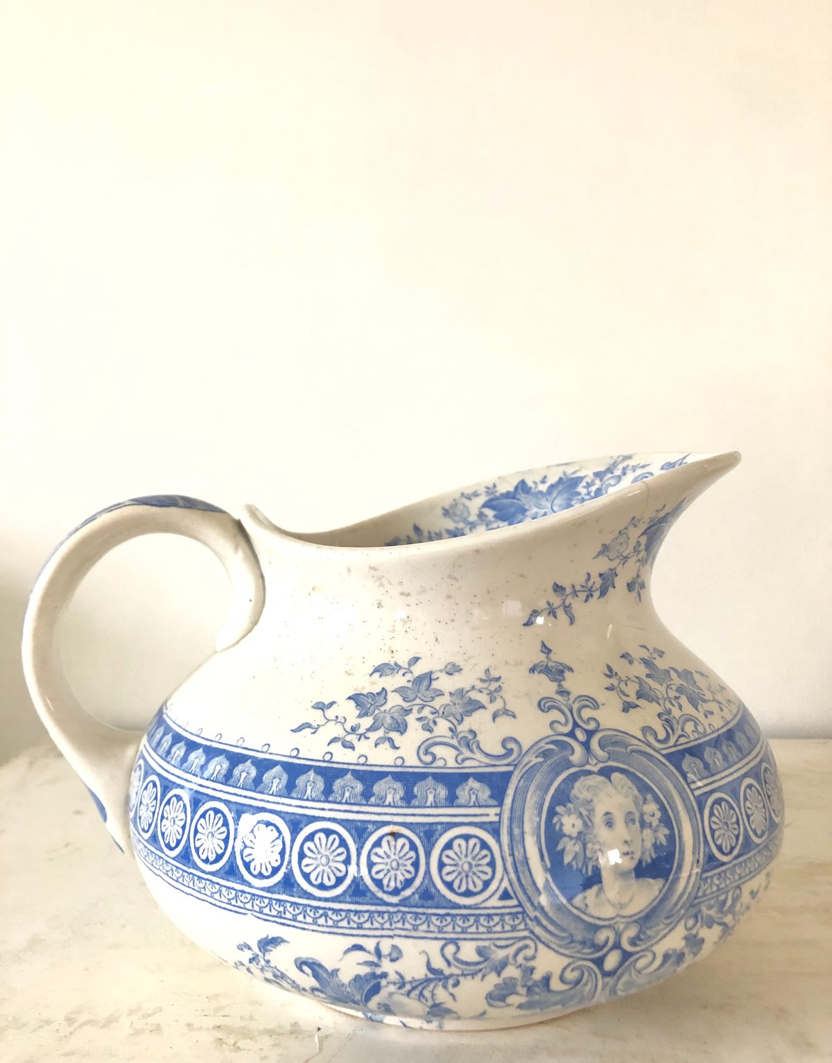 春の感謝セール♪フランスアンティーク☆サルグミンヌparisiaピッチャー水差し 春の感謝セール♪フランスアンティーク☆サルグミンヌparisia