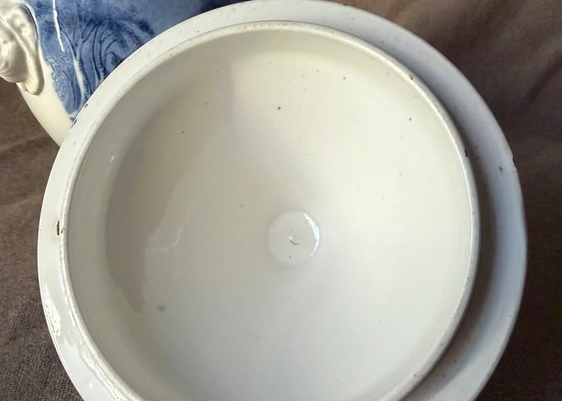 国内着払い発送】○アンティーク○ジュールヴィエイヤール/ボルドー窯