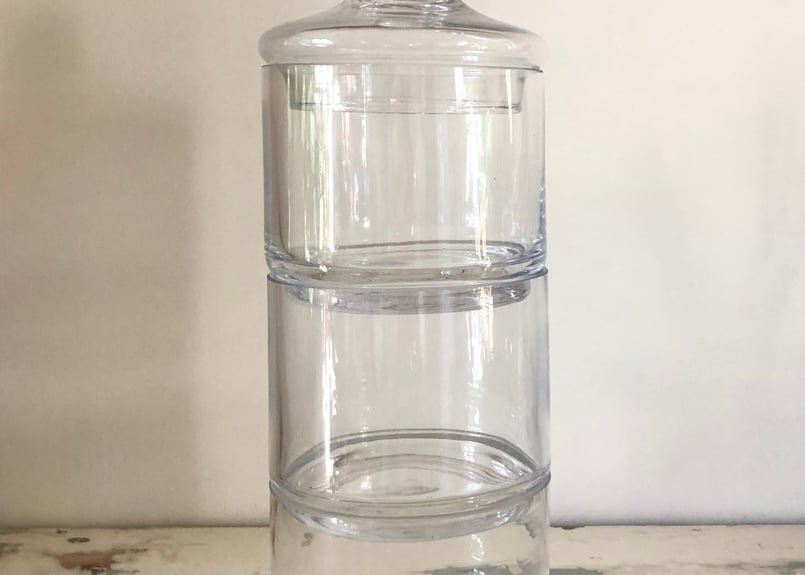 アンティーク○クリスタルキャニスター○吹きガラス① | Vintage