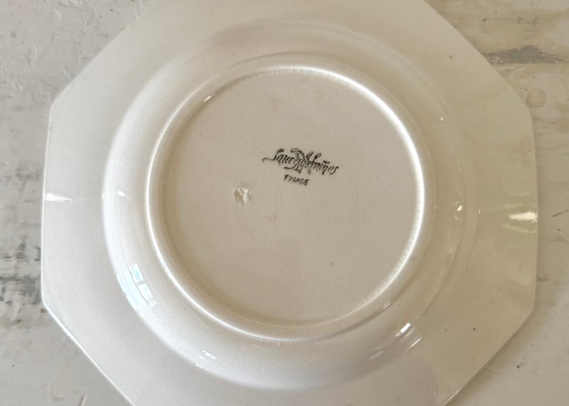 ○アンティーク○スーププレート24､5cm○サルグミンヌ○オクトゴナル②