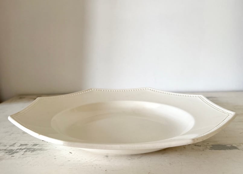 ○アンティーク○スーププレート24､5cm○サルグミンヌ○オクトゴナル②