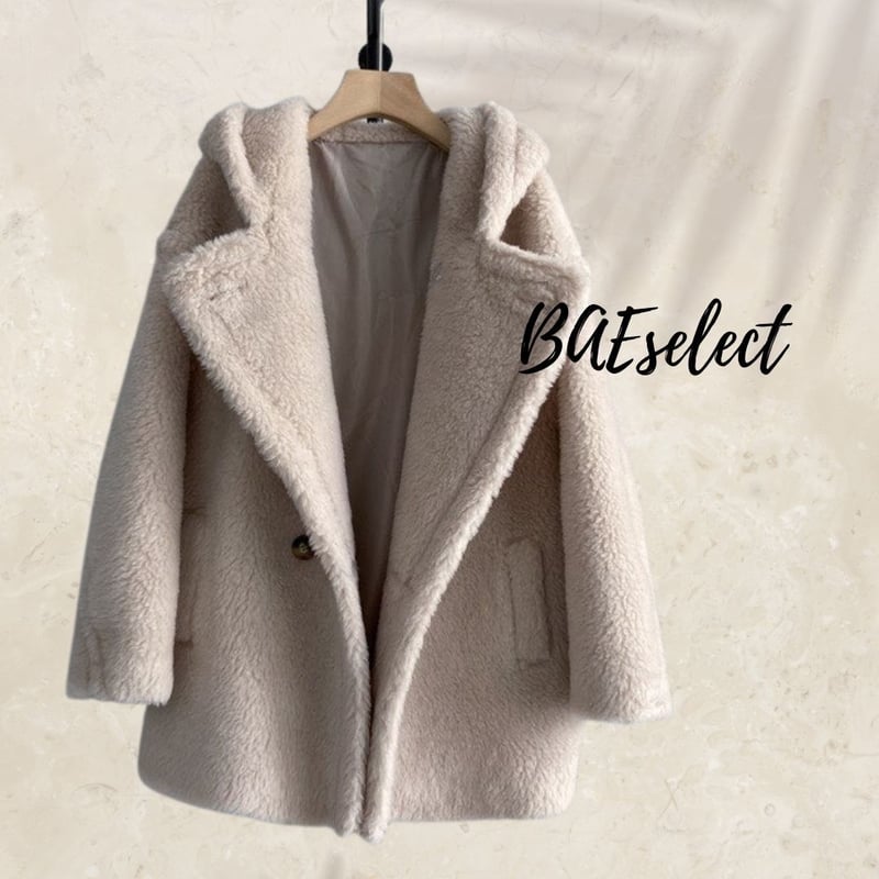 teddy hood coat♡ | BAE select