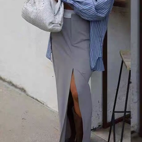 slit long skirt♡