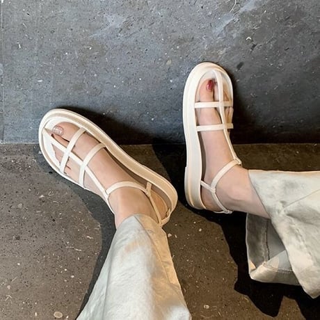 smart line flat sandal ♡