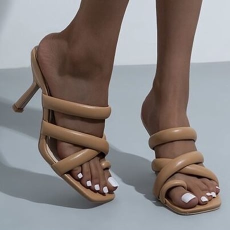 Heled Thong Sandals♡
