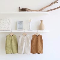 Double pocket rompers♡