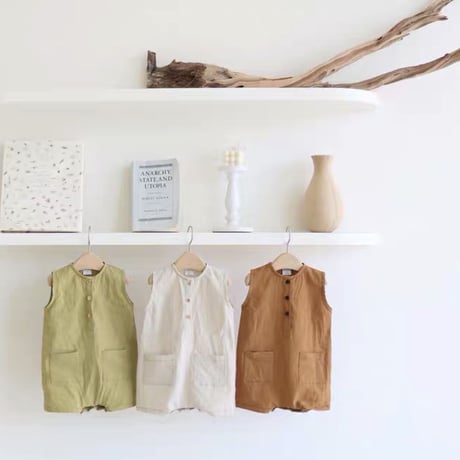 Double pocket rompers♡