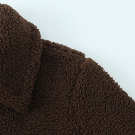 Soft teddy long coat♡