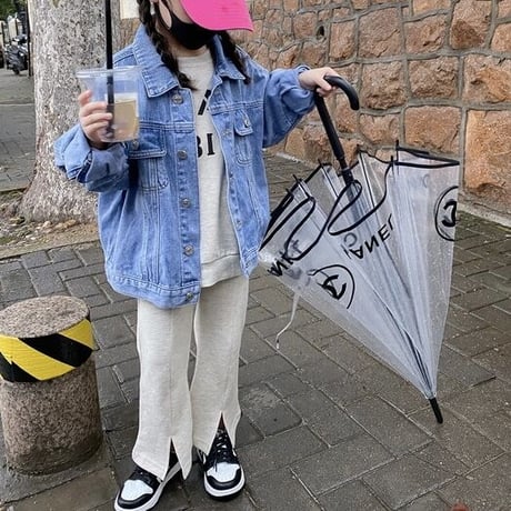 KIDS sweat set up♡