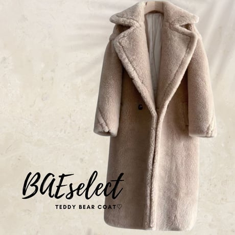 【期間限定SALE中】teddy bear coat♡