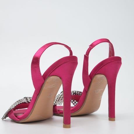 bling-bling ribbon sandal♡