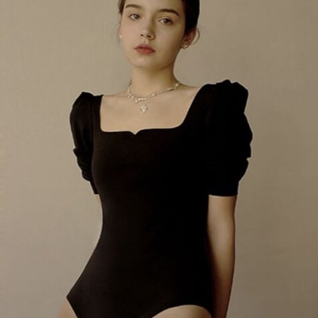 Back triple ribbon  Swimsuit♡