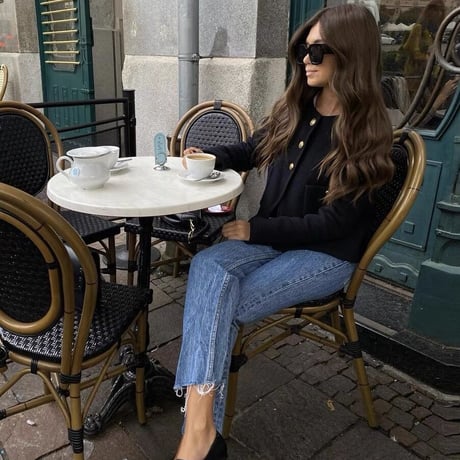collarless  jacket♡