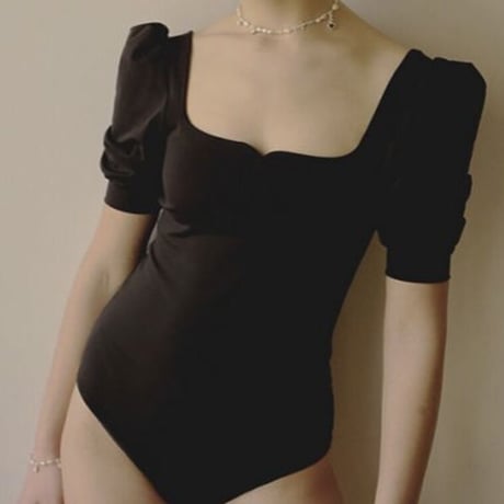 Back triple ribbon  Swimsuit♡