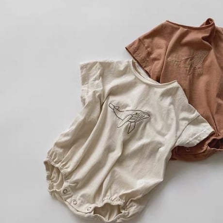 whale rompers