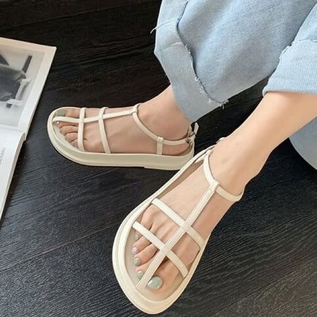 smart line flat sandal ♡