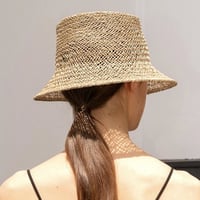 straw bucket hat ♡