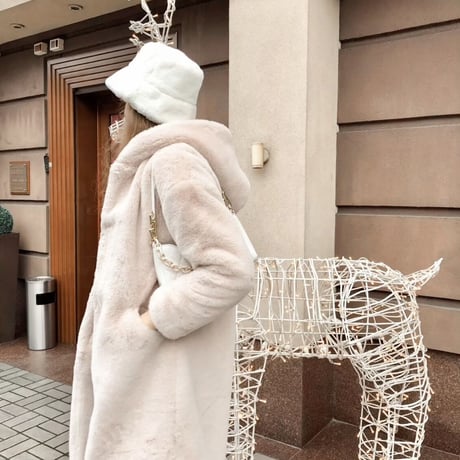 ECO mink far coat♡