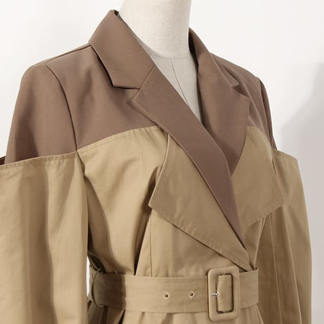 Design bi-color trench♡