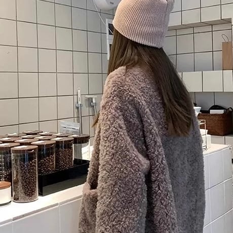 Faux Mouton Coat