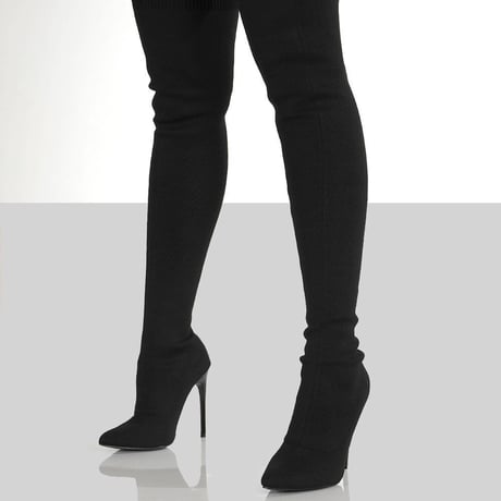 socks Knee high boots♡