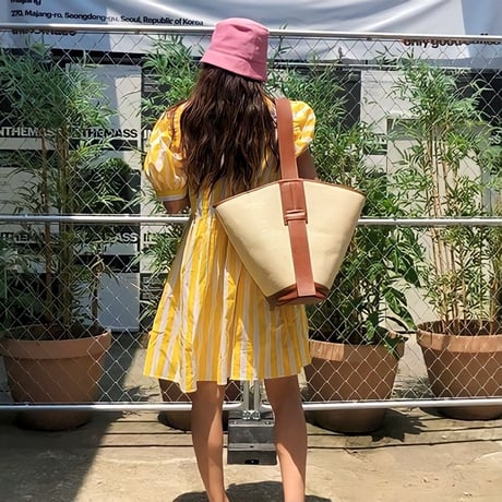 natural bucket BAG ♡