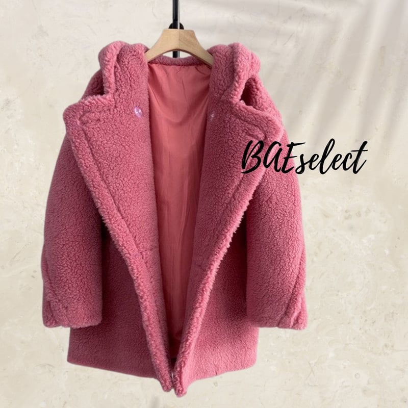 teddy hood coat♡ | BAE select
