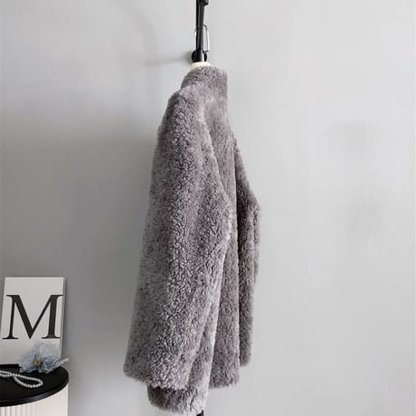 Faux Mouton Coat