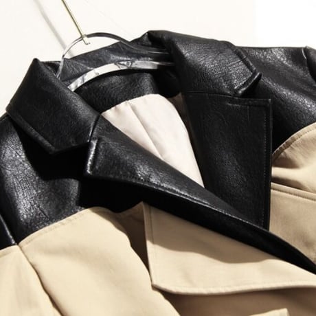 Design bi-color trench♡