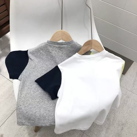 2Color  sleeve T-shirt♡