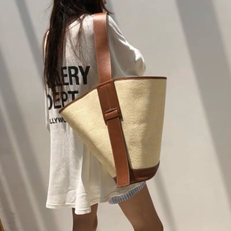 natural bucket BAG ♡