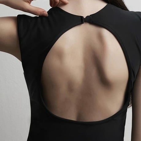 open back swim suit♡
