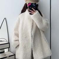 Faux Mouton Coat
