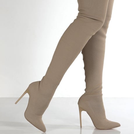 socks Knee high boots♡