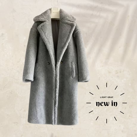 【期間限定SALE中】teddy bear coat♡