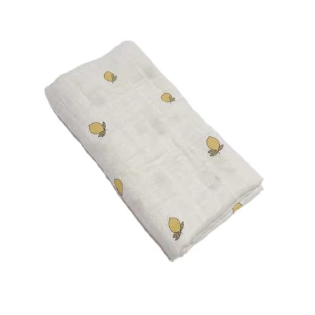 Lemon gauze blanket♡